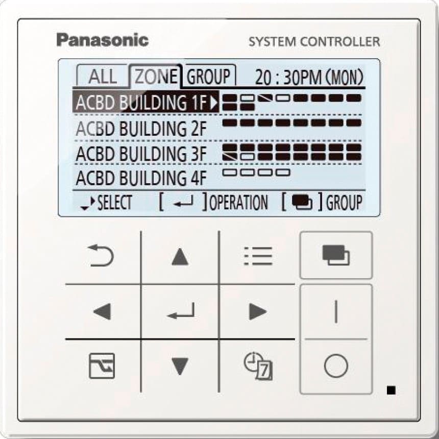 картинка Системный контроллер с таймером-планировщиком Panasonic CZ-64ESMC3 от магазина «Русский воздух»